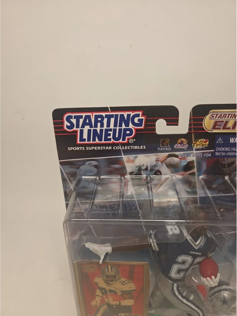 2000 Starting Lineup Elite Emmitt Smith Dallas Cowboys NIB Mint Condition